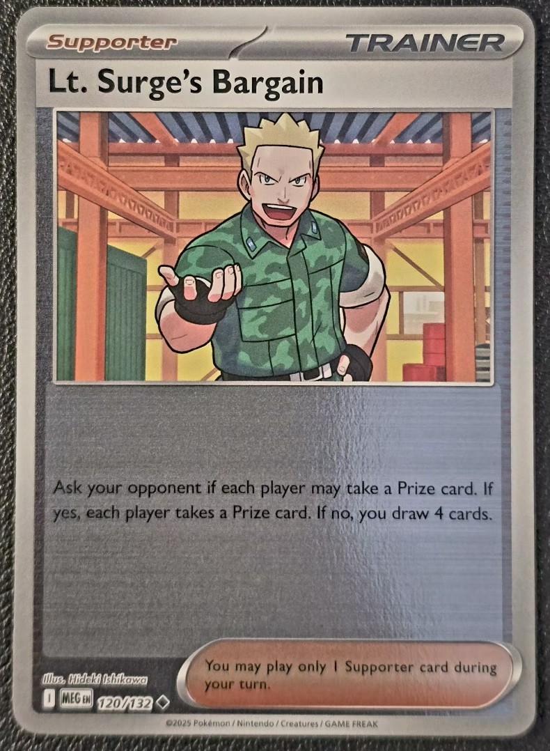 Lt. Surge's Bargain [Reverse Holo]